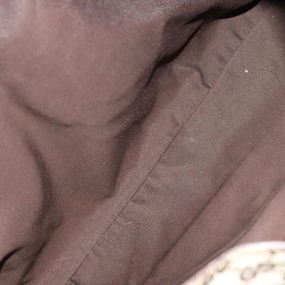 Gucci Horsebit Beige Canvas Shoulder Bag (Pre-Owned) - Picture 8 of 16